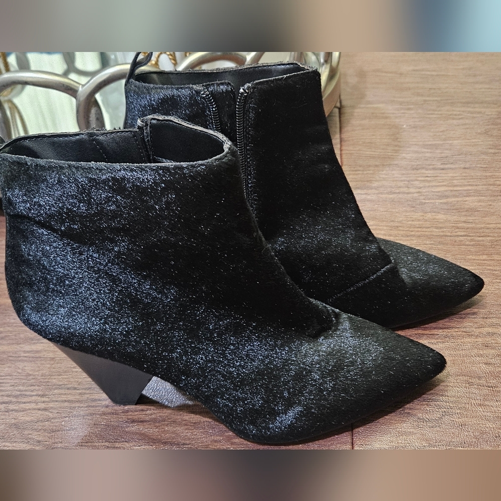 Pure Navy Ankle Booties